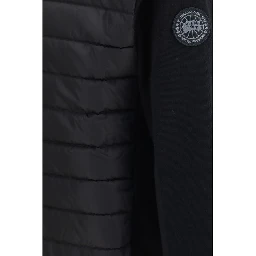Black Recycled Polyamide Full-Length Jacket