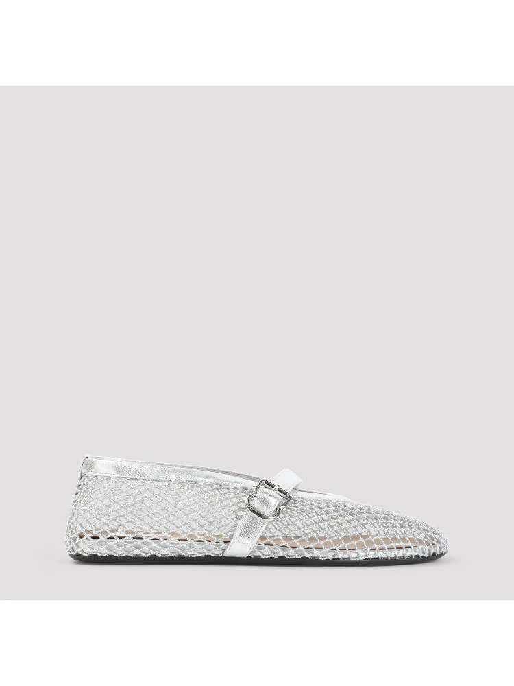 Alaïa Fishnet Ballerinas