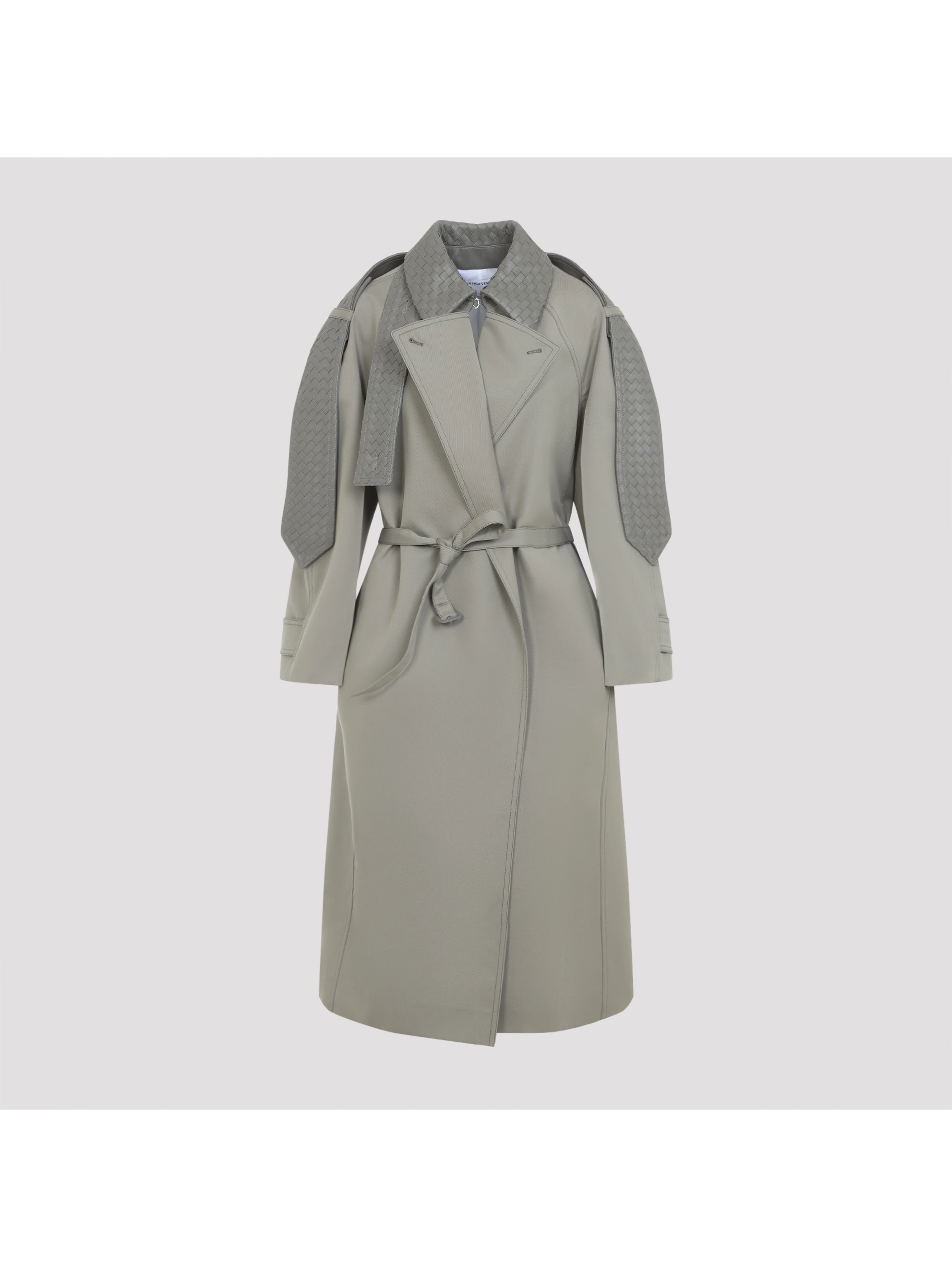 Bottega Veneta Cotton Silk Trench