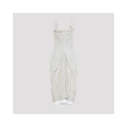 Bottega Veneta Silk Taffeta Bustier Dress