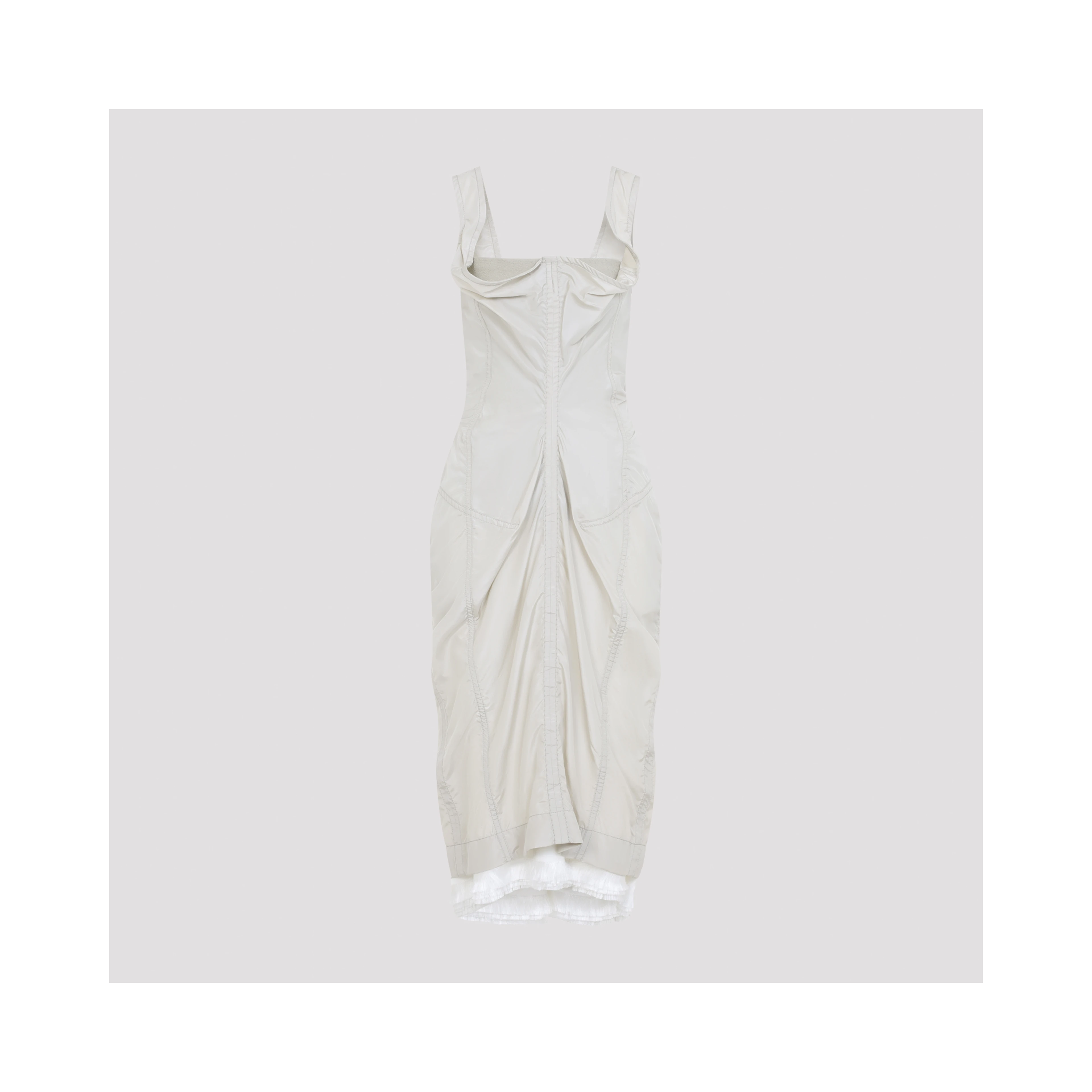 Bottega Veneta Silk Taffeta Bustier Dress