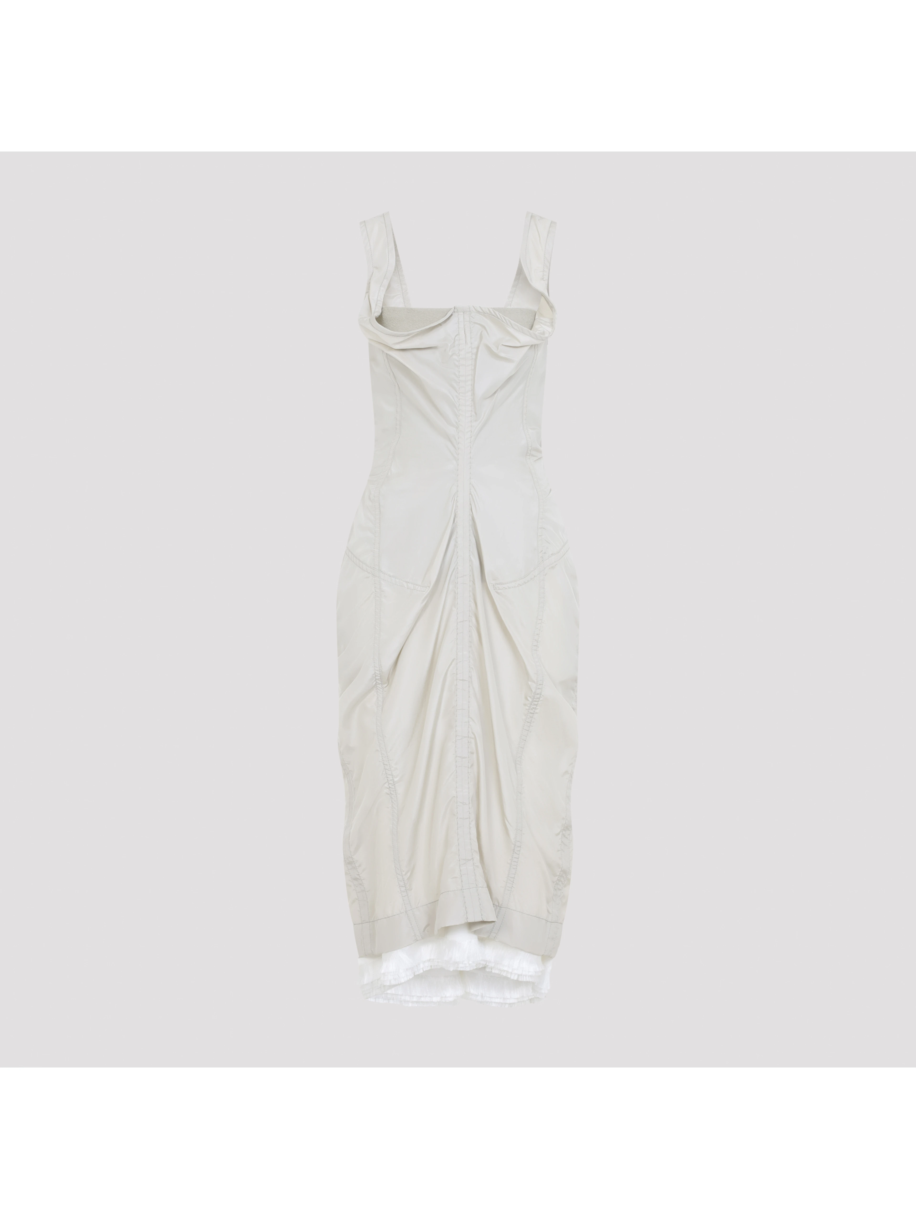 Bottega Veneta Silk Taffeta Bustier Dress