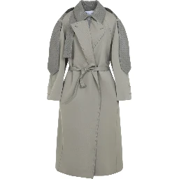 Bottega Veneta Cotton Silk Trench