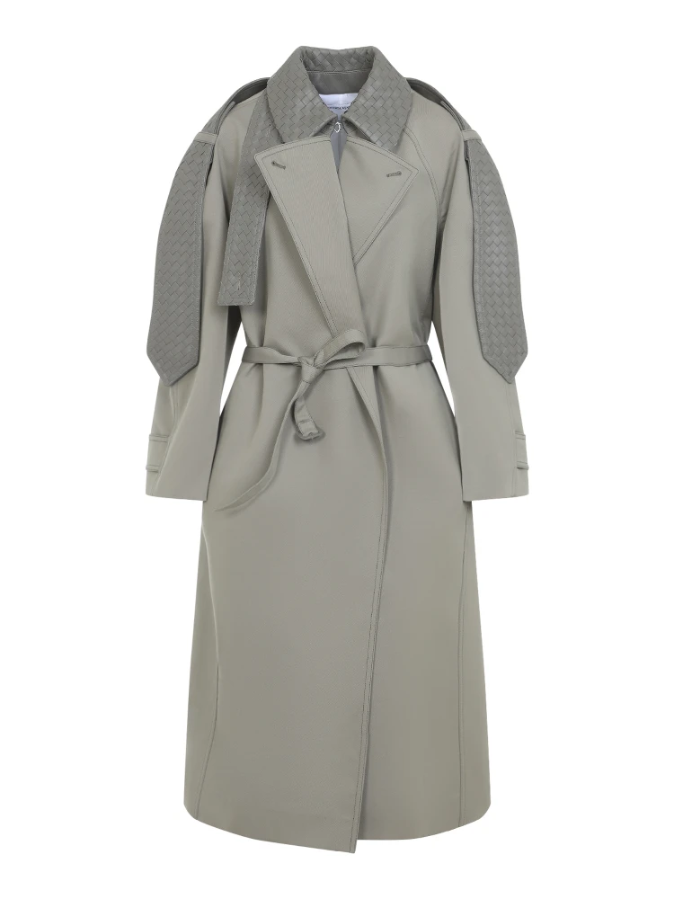 Bottega Veneta Cotton Silk Trench alternative