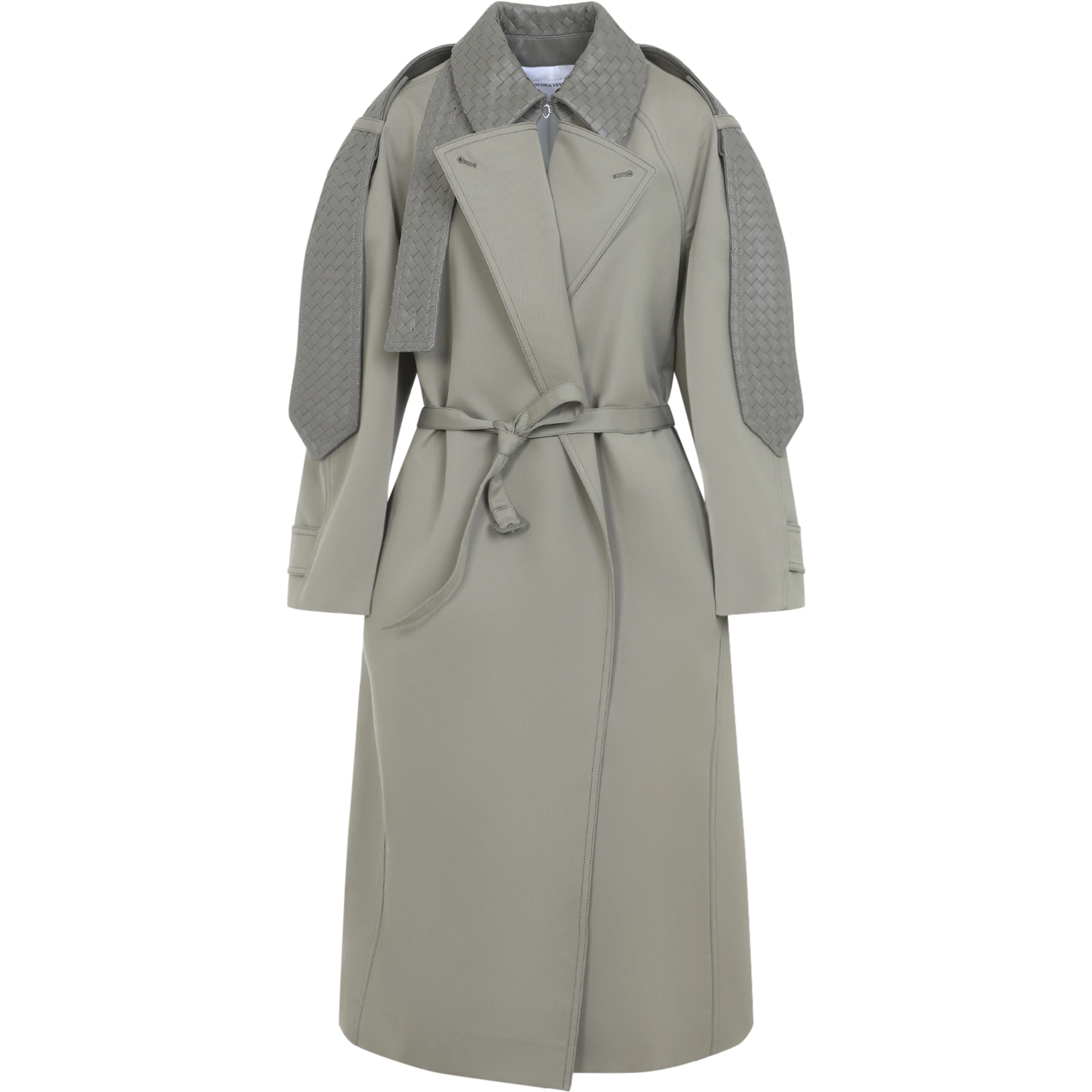 Bottega Veneta Cotton Silk Trench