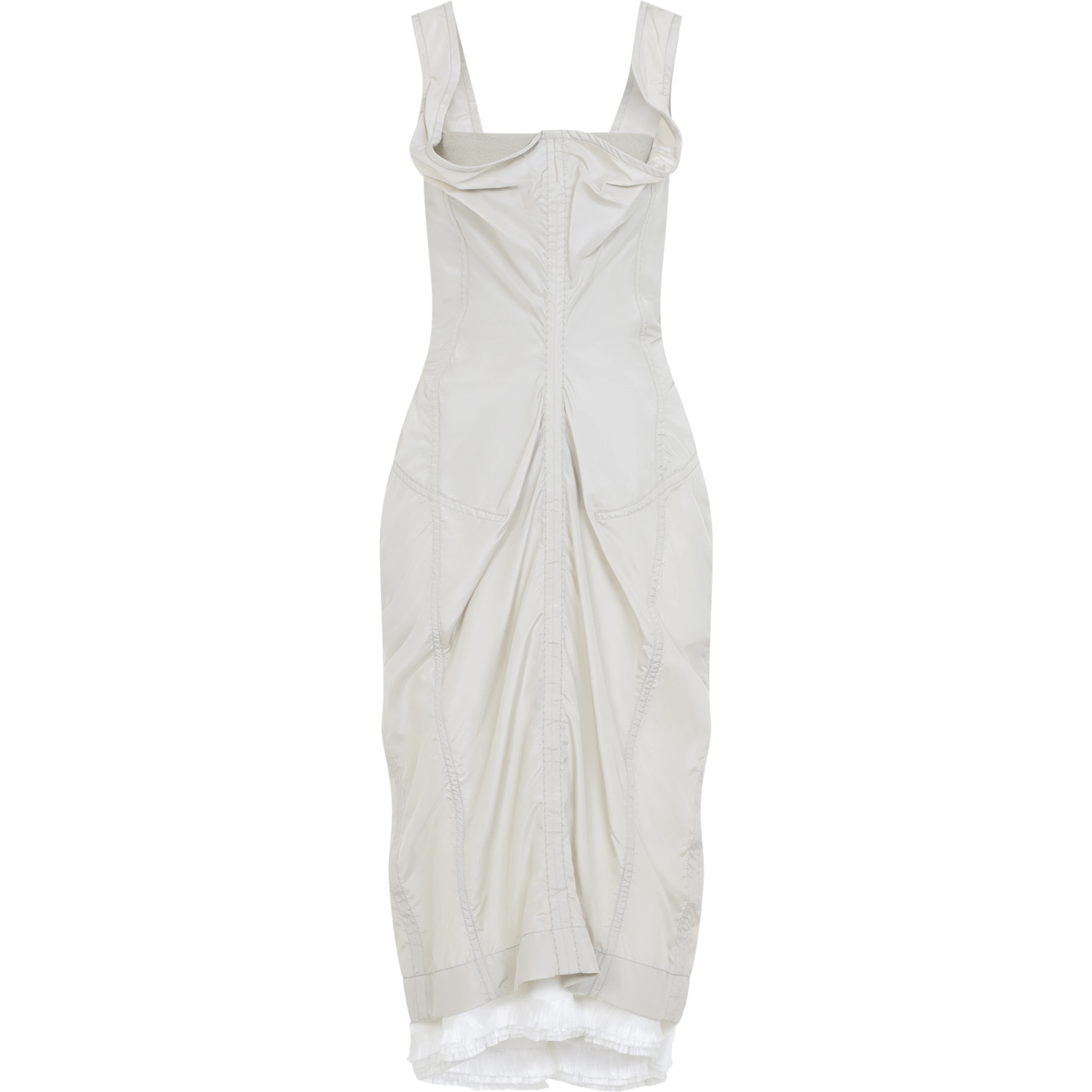 Bottega Veneta Silk Taffeta Bustier Dress