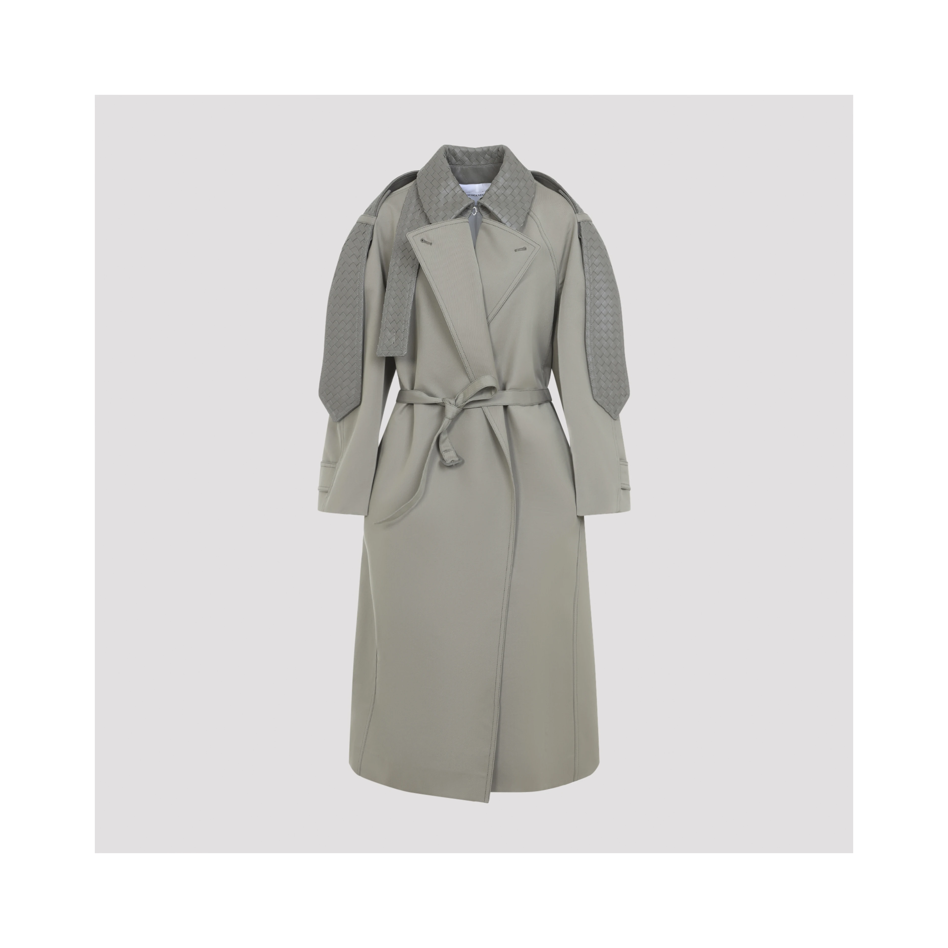 Bottega Veneta Cotton Silk Trench