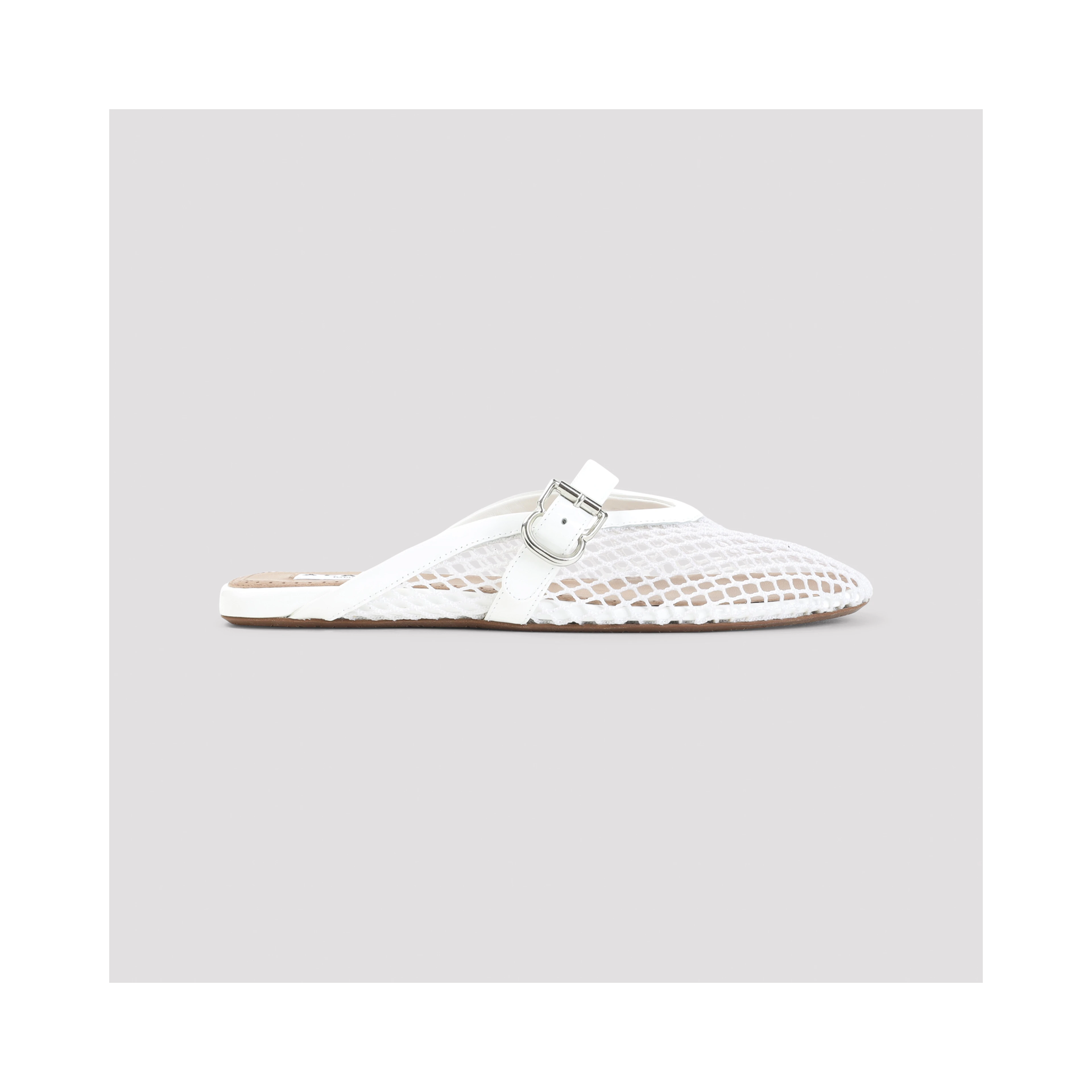 Alaïa Fishnet Flat Mules