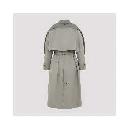 Bottega Veneta Cotton Silk Trench