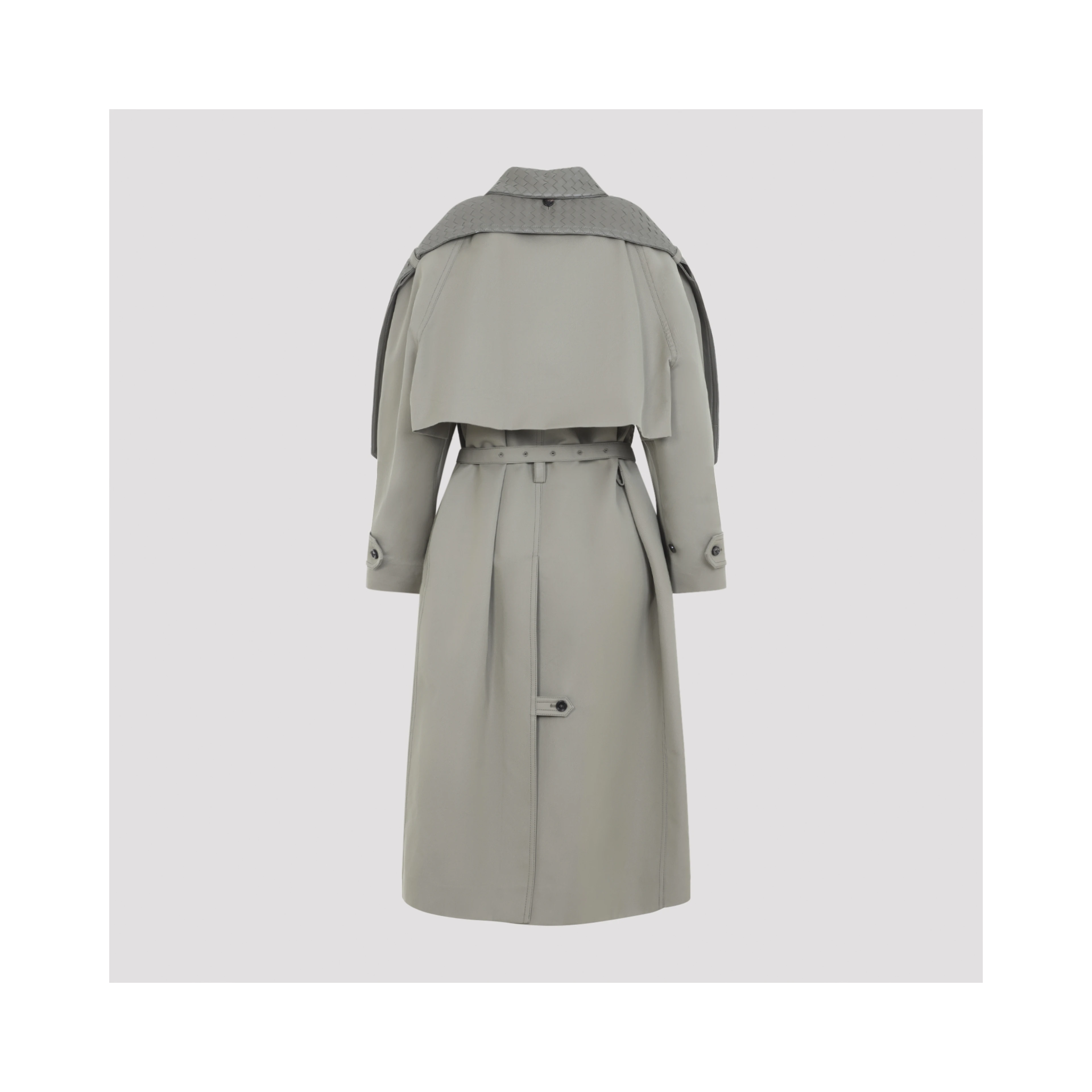 Bottega Veneta Cotton Silk Trench