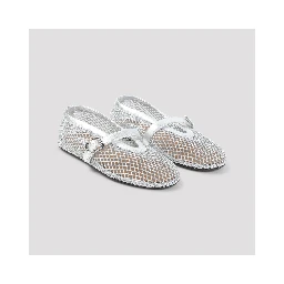 Alaïa Fishnet Ballerinas