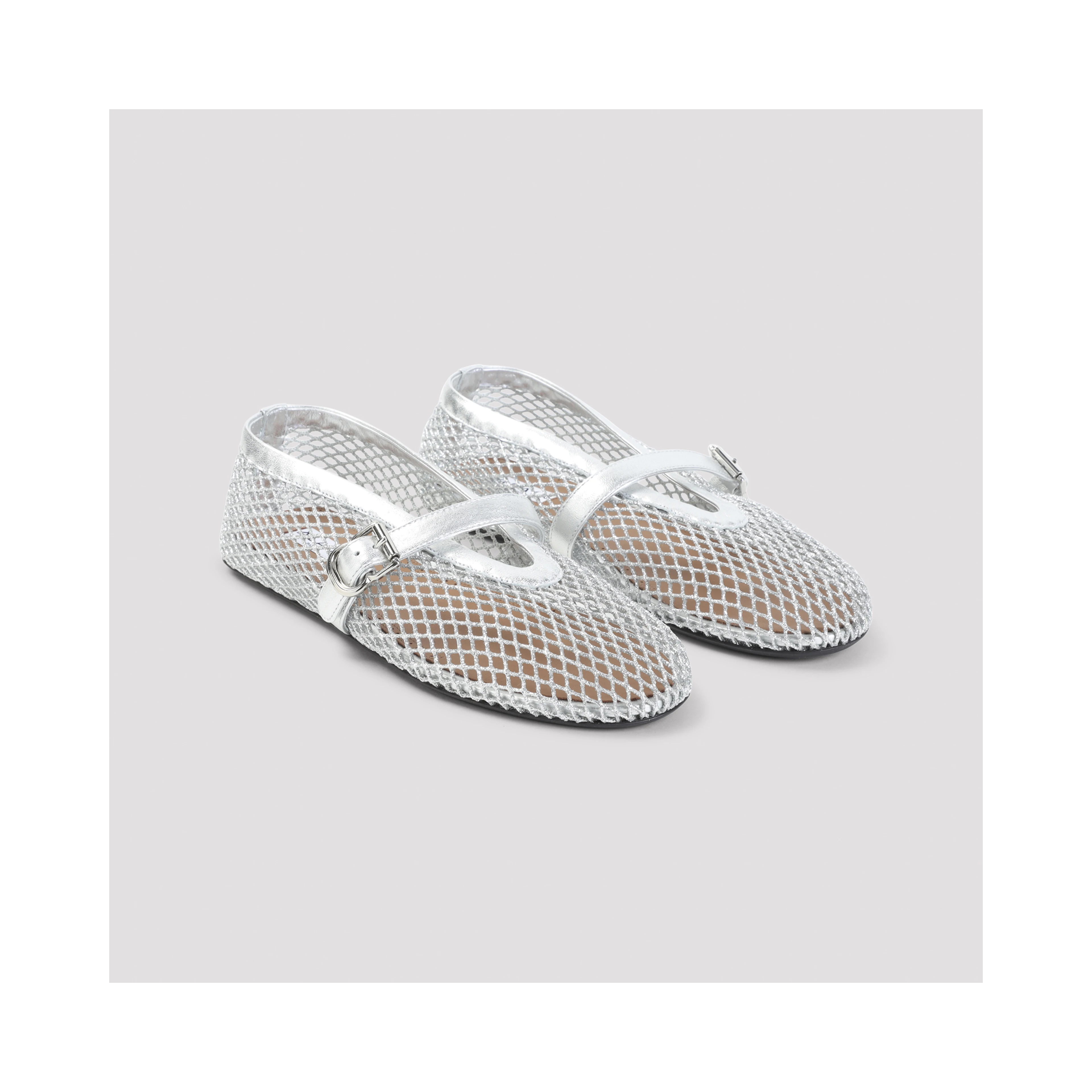 Alaïa Fishnet Ballerinas