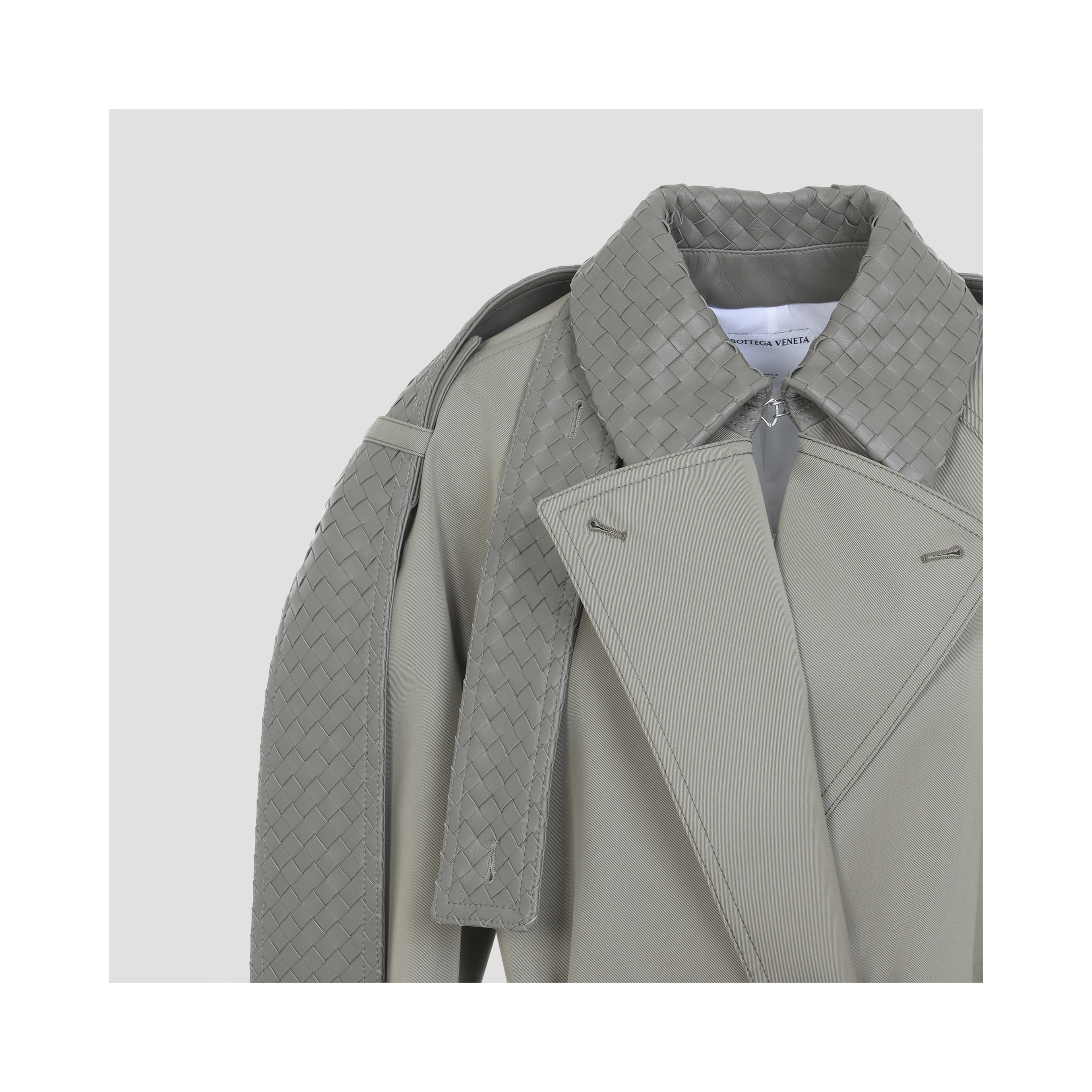 Bottega Veneta Cotton Silk Trench