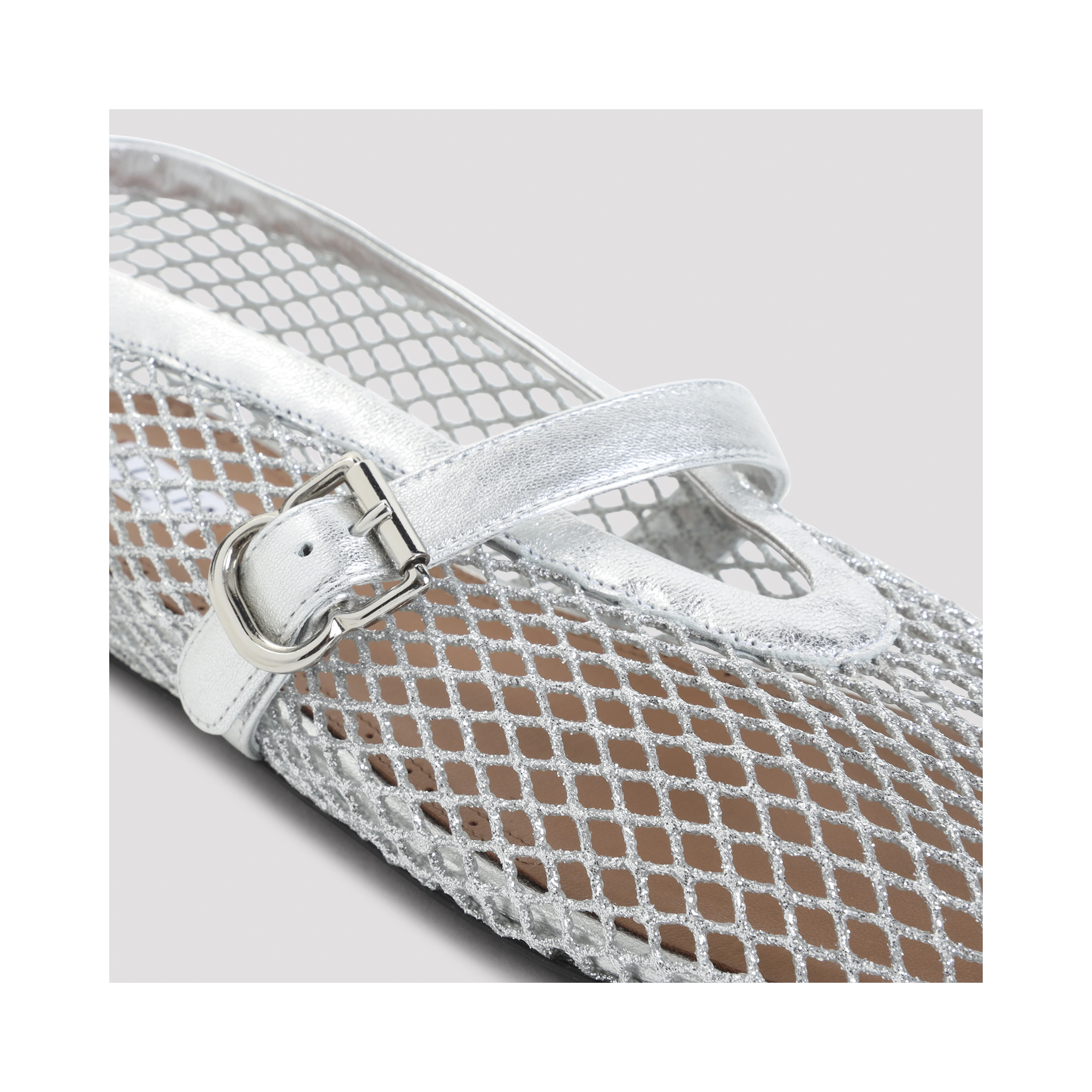 Alaïa Fishnet Ballerinas