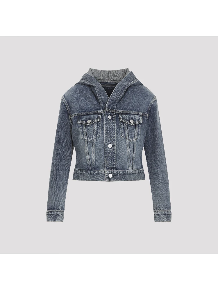 Alaïa Trucker Denim Jacket