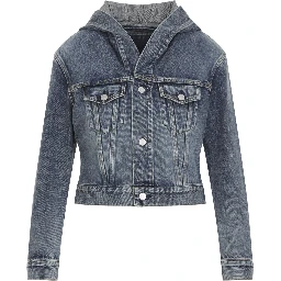 Alaïa Trucker Denim Jacket