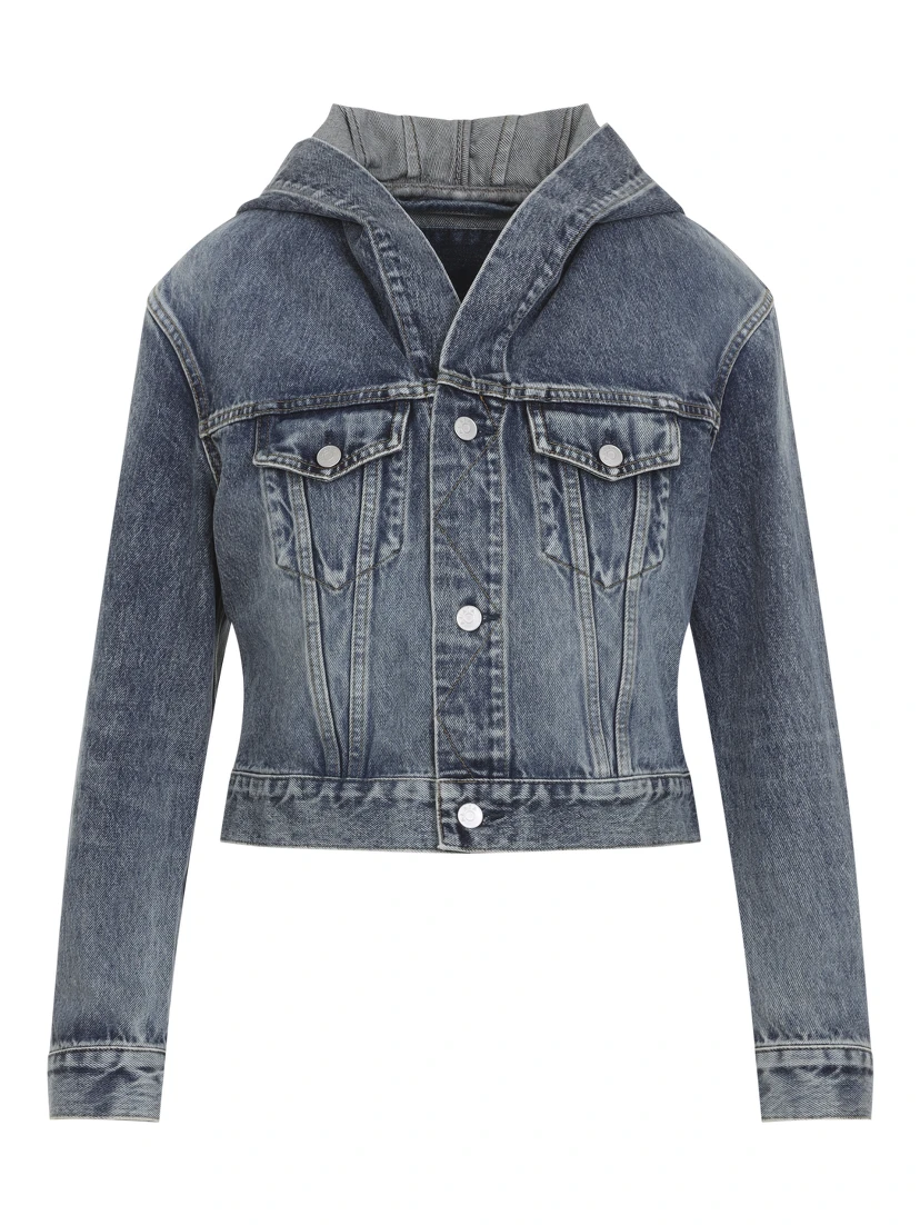 Alaïa Trucker Denim Jacket