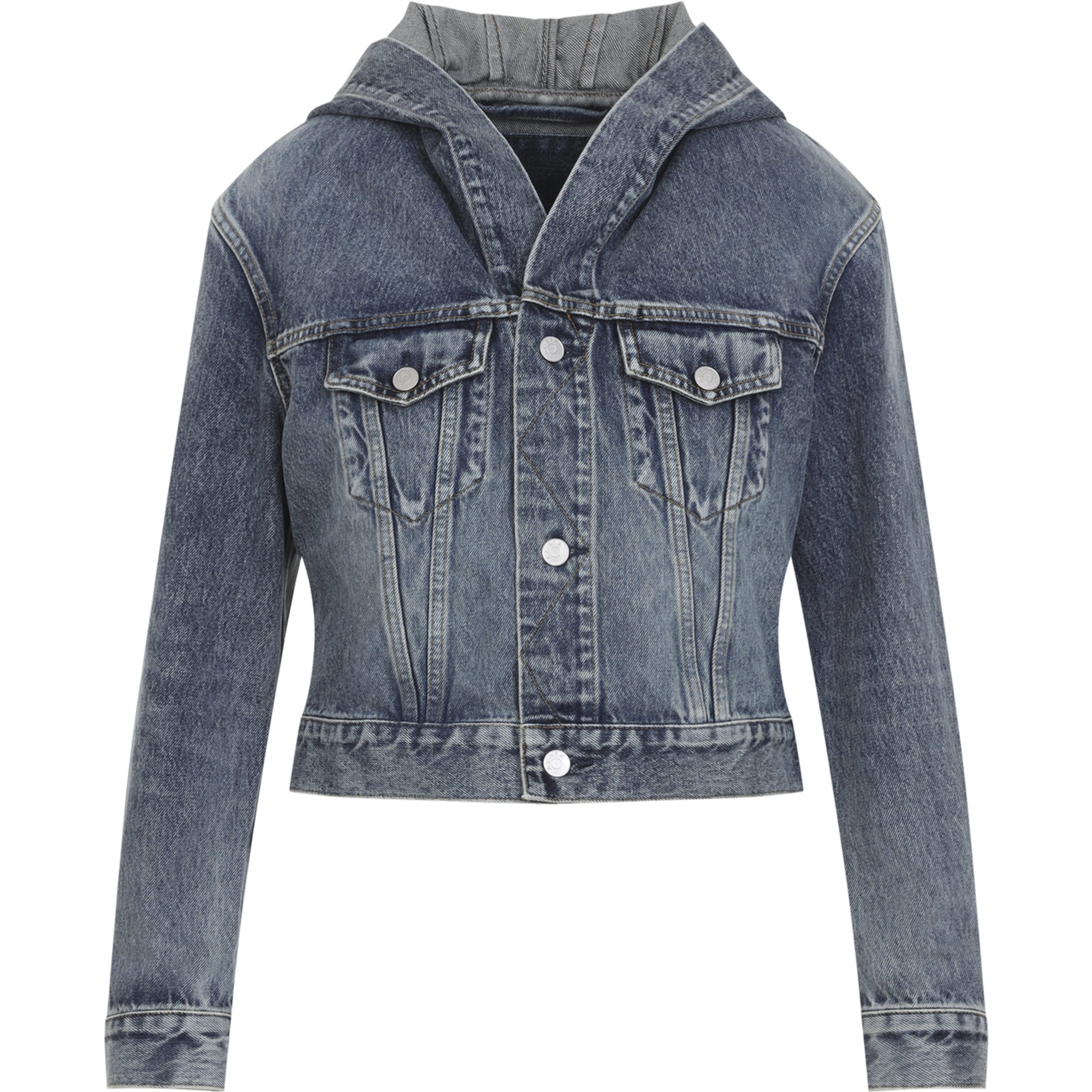 Alaïa Trucker Denim Jacket