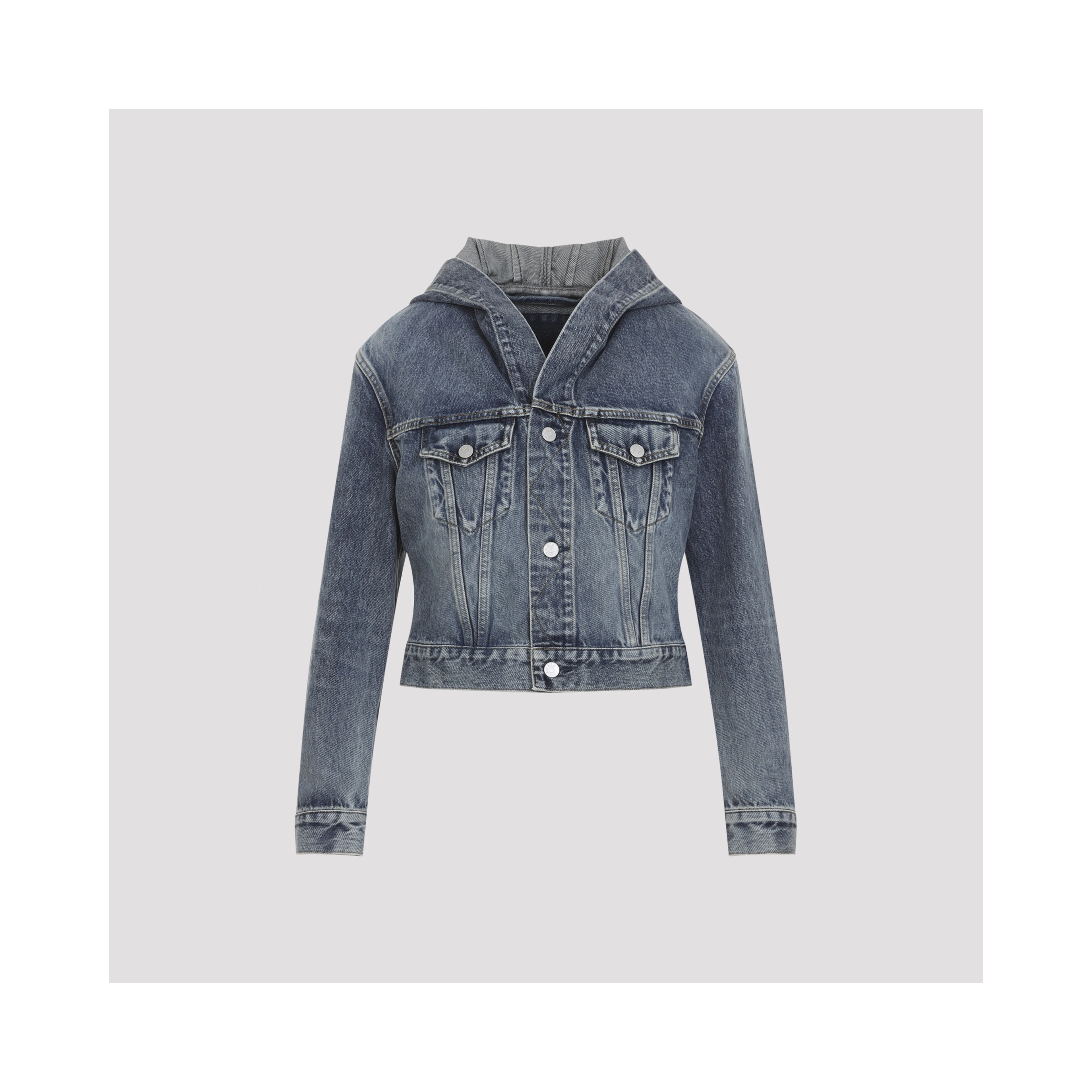 Alaïa Trucker Denim Jacket