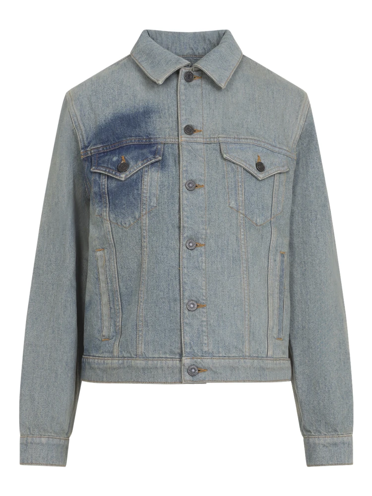 Jean Paul Gaultier Face Print Denim Jacket alternative