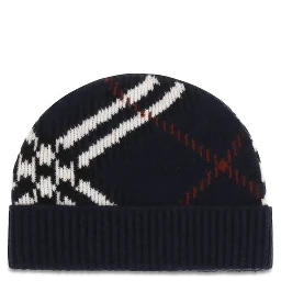 Blue Cashmere Beanie