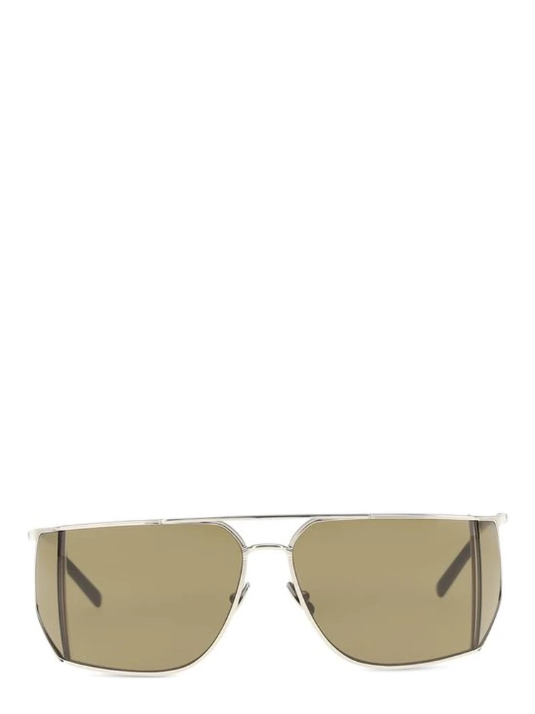Silver Metal Sunglasses