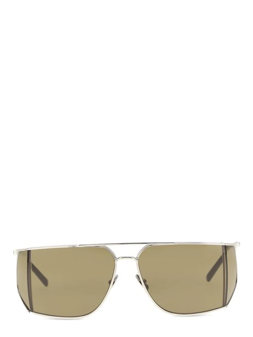 Silver Metal Sunglasses