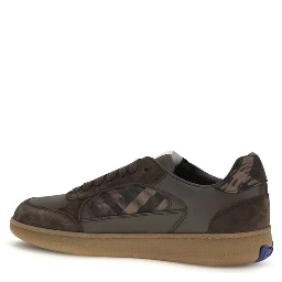 Brown Calf Leather Bos Taurus Athletic Sneakers