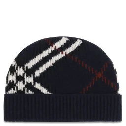 Blue Cashmere Beanie