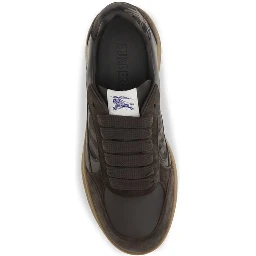 Brown Calf Leather Bos Taurus Athletic Sneakers