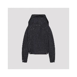 Balenciaga Standing Collar Boxy Jacket