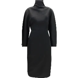 Black Acetate Cocktail Dress