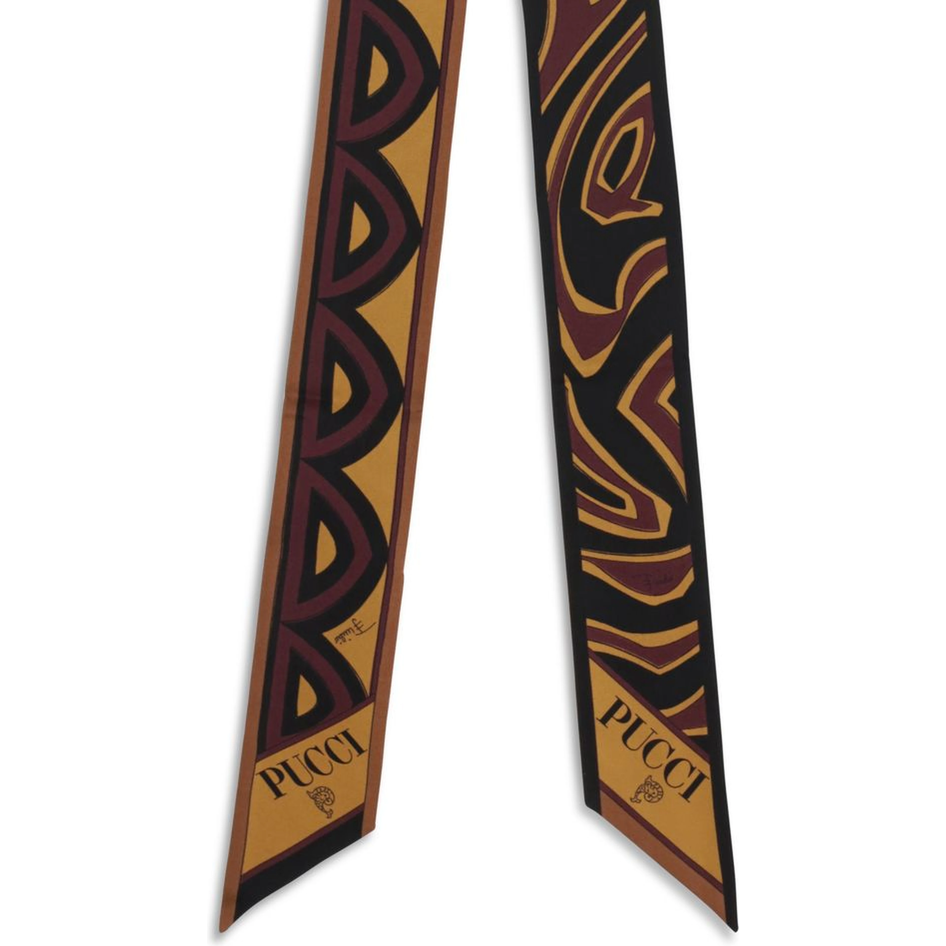 Multicolor Silk Scarf