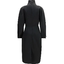 Black Acetate Cocktail Dress