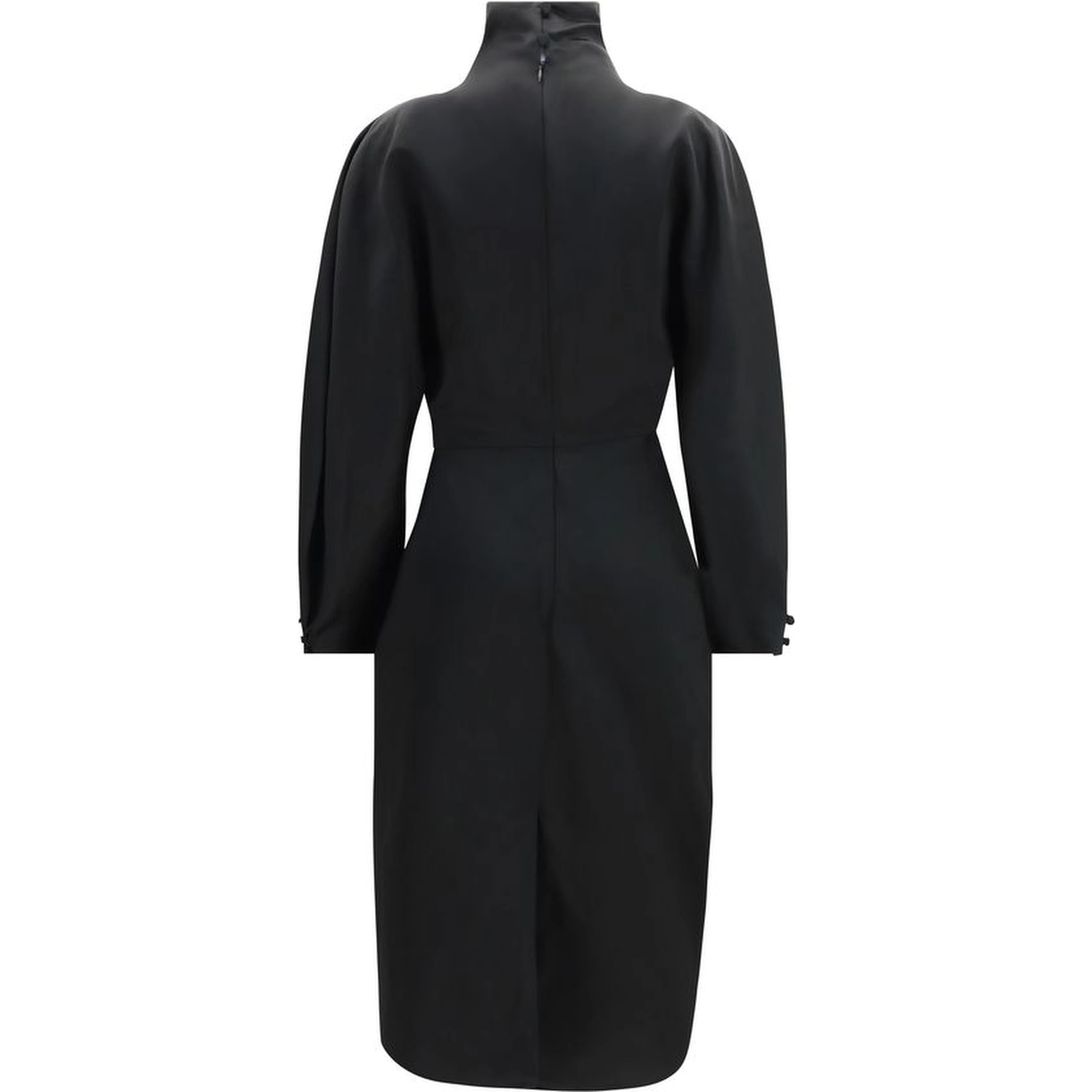 Black Acetate Cocktail Dress