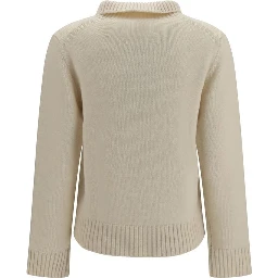 White Cashmere Sweater