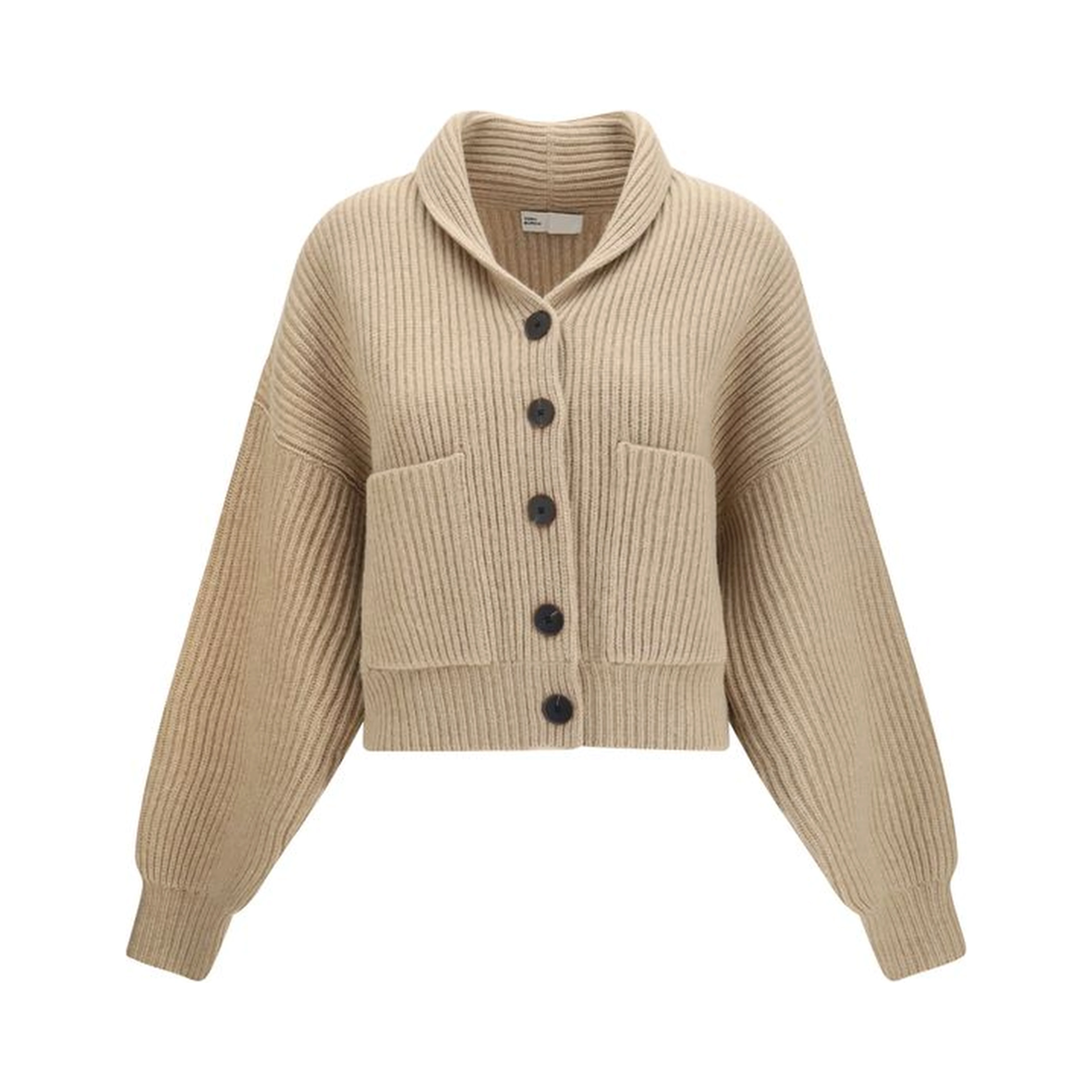 Beige Wool Oves Aries Cardigan