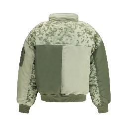 Bicolor Nylon Bomber