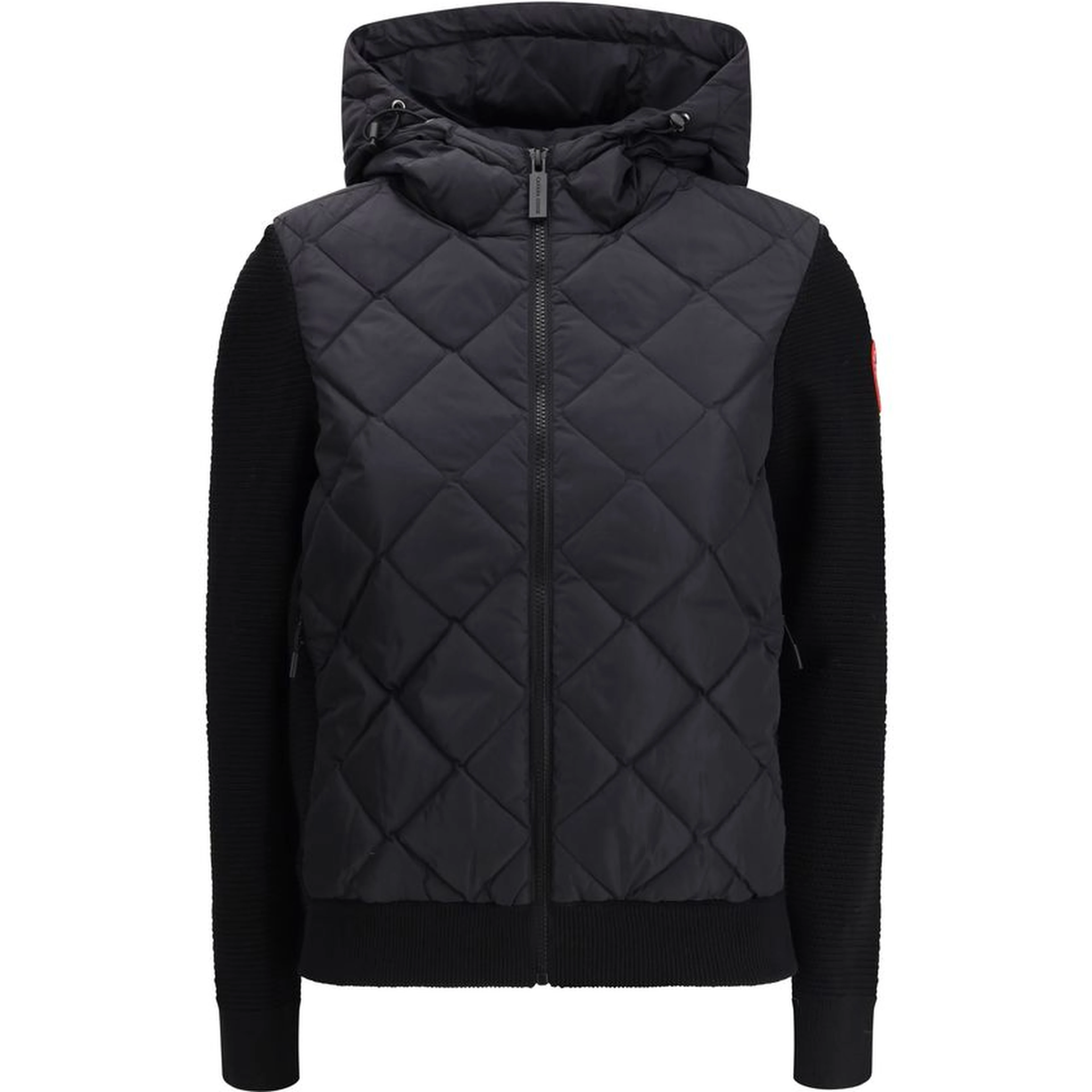Black Wool Oves Aries Full-Length Jacket