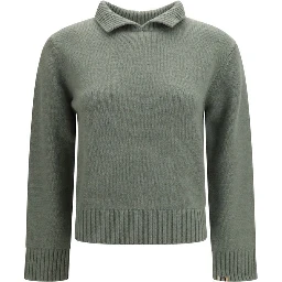Bicolor Cashmere Sweatshirt