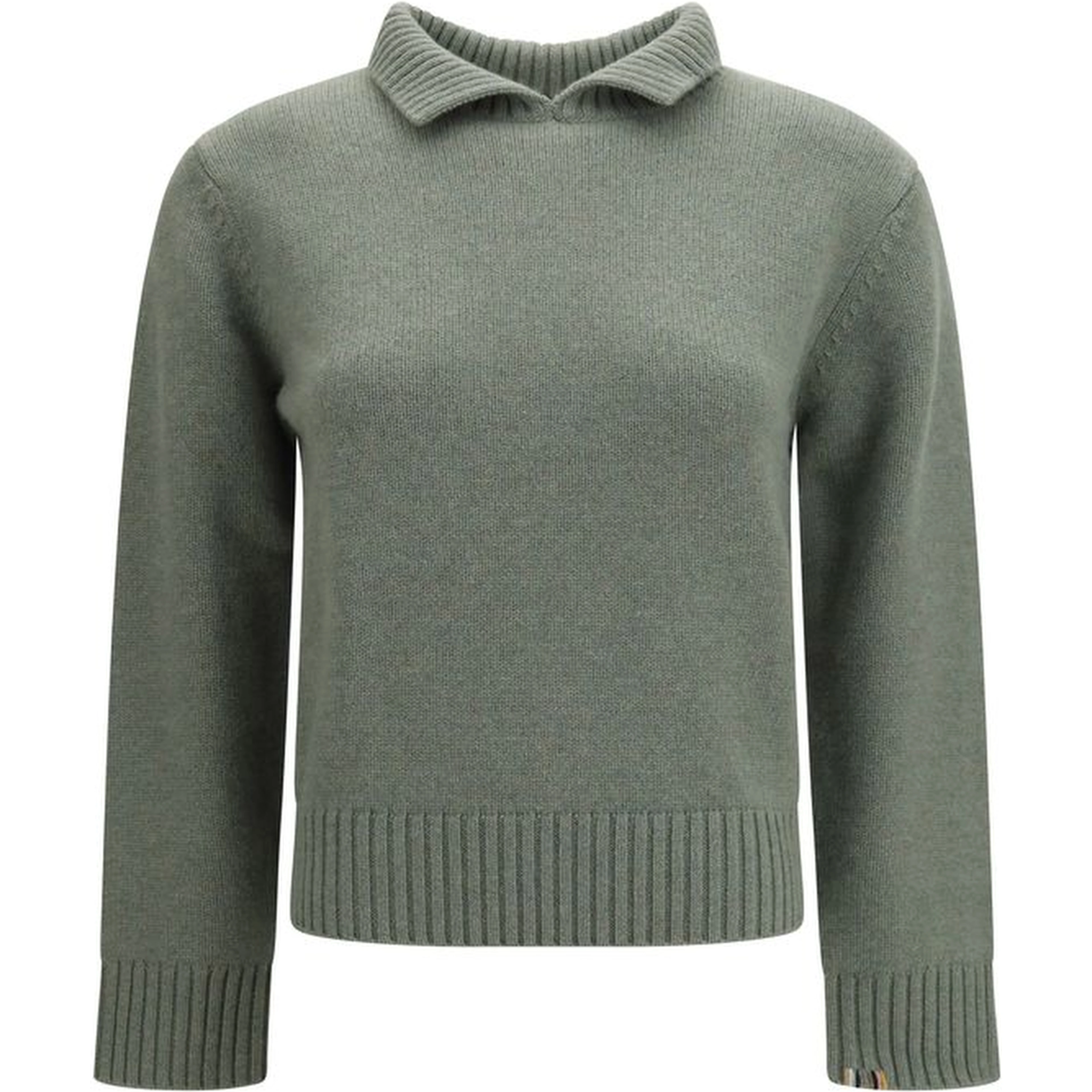 Bicolor Cashmere Sweatshirt