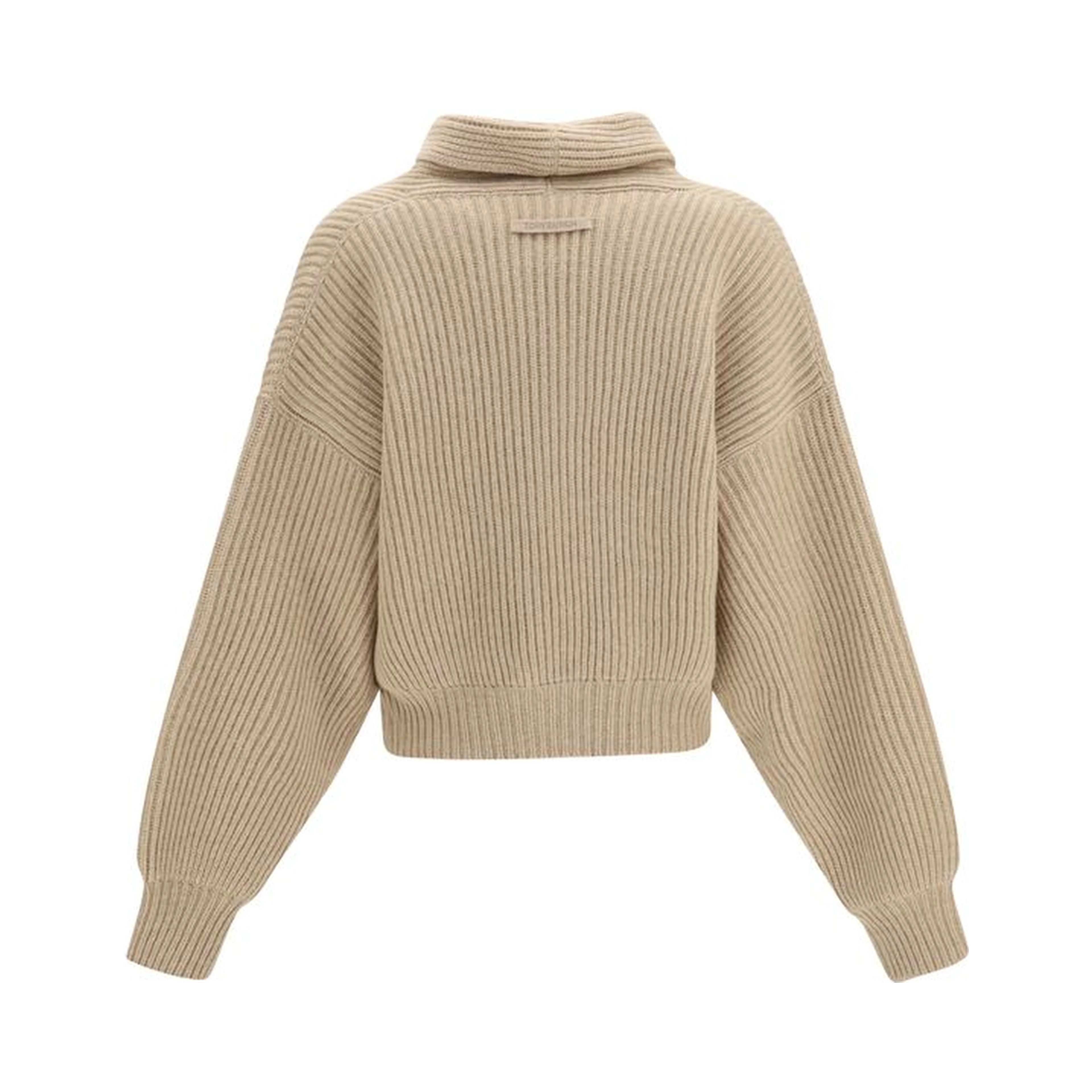 Beige Wool Oves Aries Cardigan
