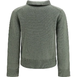 Bicolor Cashmere Sweatshirt