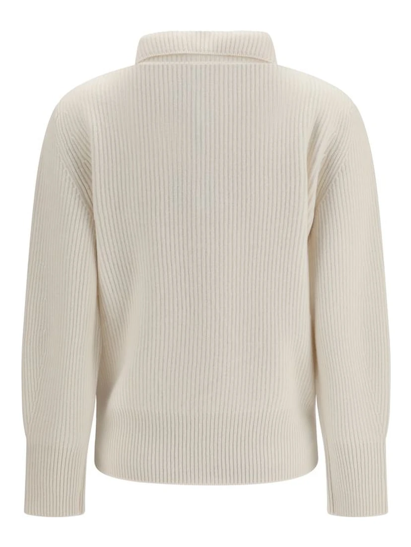 White Wool Oves Aries Sweatshirt