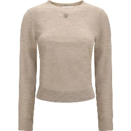 Beige Wool Oves Aries Sweatshirt