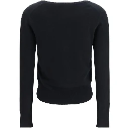Black Cashmere Cardigan