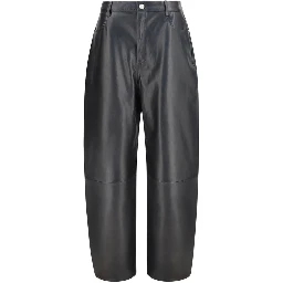 Black Leather Pants