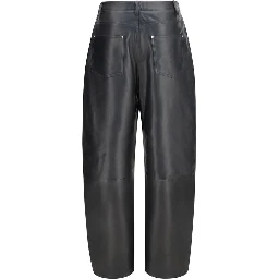 Black Leather Pants