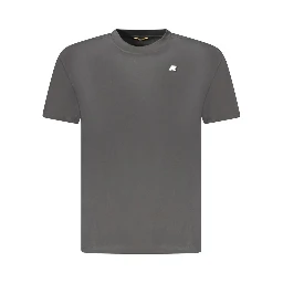 Black Cotton Mens T-Shirt