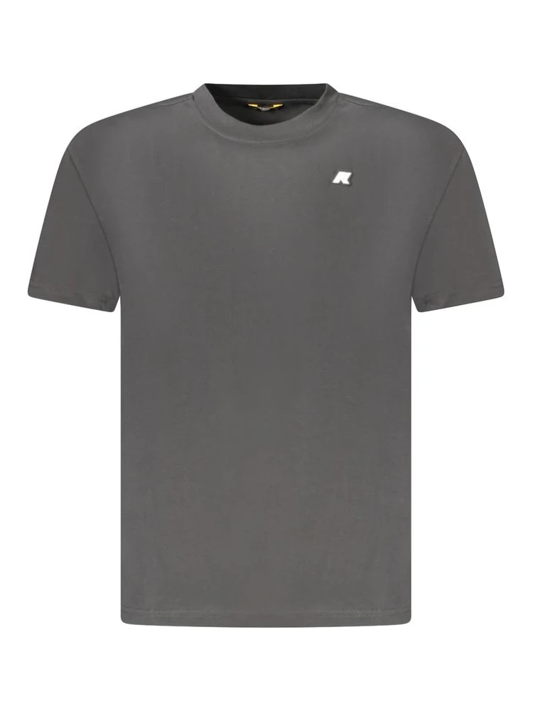 Black Cotton Mens T-Shirt